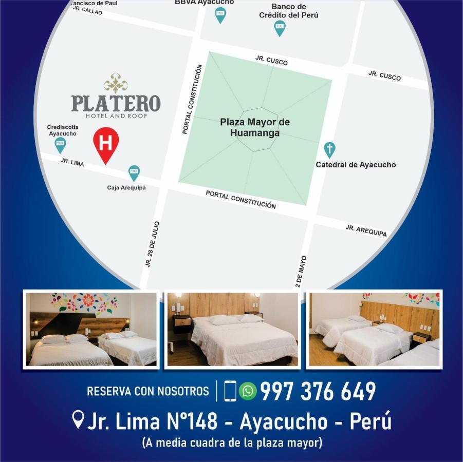 Platero Hotel 阿亚库乔 外观 照片